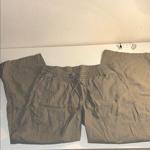 M Grey Old Navy Linen Pants